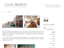 Tablet Screenshot of cavegallery.net